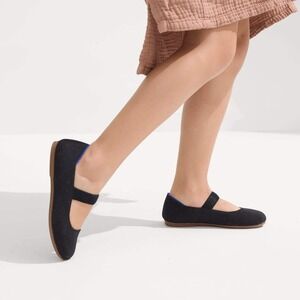 Rothy's The Kid Black Slip on Mary Jane - Little Girls 1